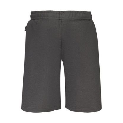 Black Cotton Men's Pants