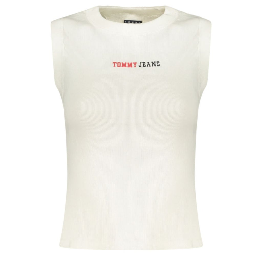 White Cotton Women's Tank