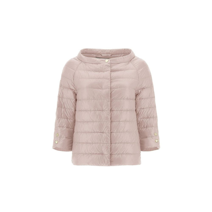 Multicolor Polyamide Full-Length Jacket