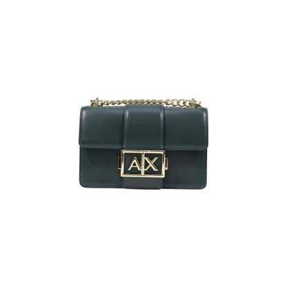 Green Polyester Handbag