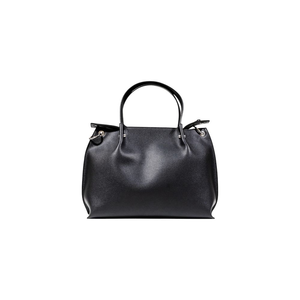 Black Polyester Handbag