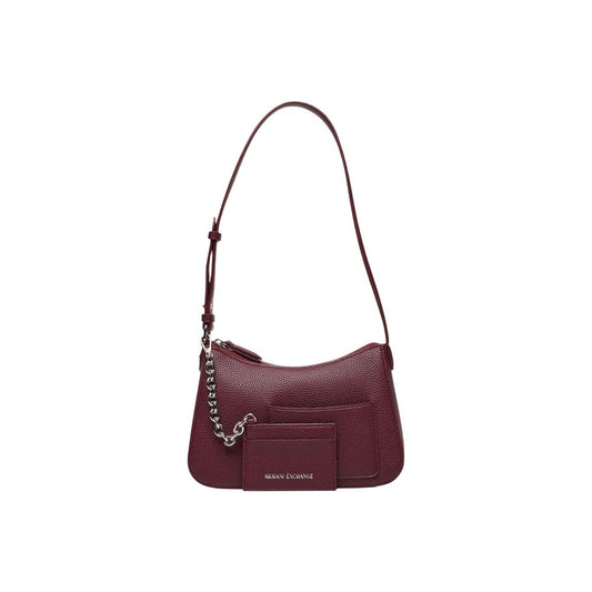 Bordeaux Polyester Handbag