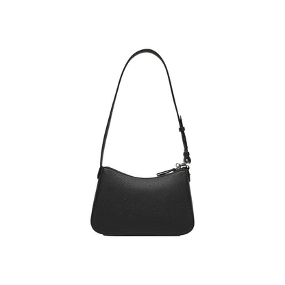 Black Polyester Handbag