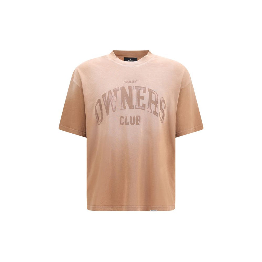 Brown Cotton T-Shirt