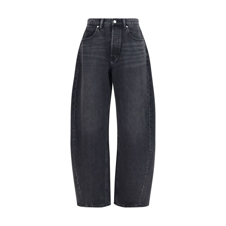 Black Cotton Jeans Denim