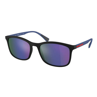 Blue Injected Sunglasses