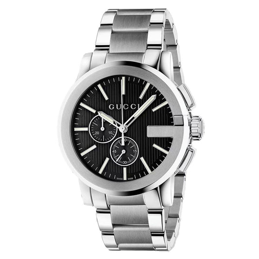 Gray Stainless Steel Dress Watch