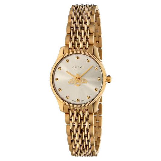 Gold Stainless Steel Dress Watch