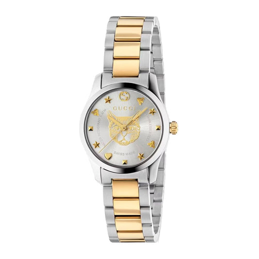 Gold Stainless Steel Dress Watch