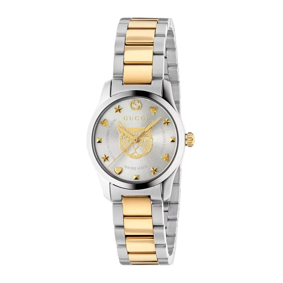 Gold Stainless Steel Dress Watch