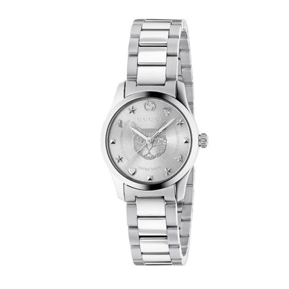 Gray Stainless Steel Dress Watch