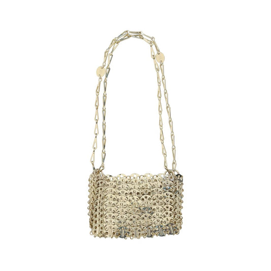 Bicolor Brass Shoulder Bag