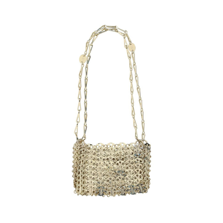 Bicolor Brass Shoulder Bag