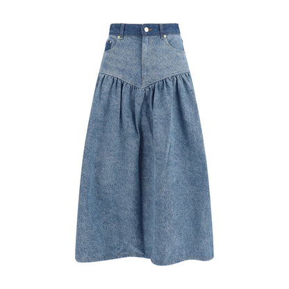 Blue Denim Skirt