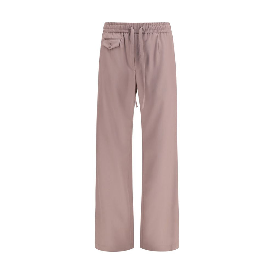 Brown Wool Oves Aries Joggers (Workout Pants)