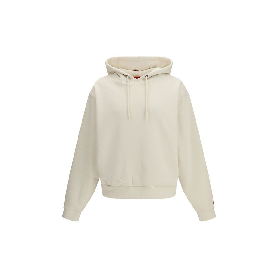 White Cotton Sweatshirt