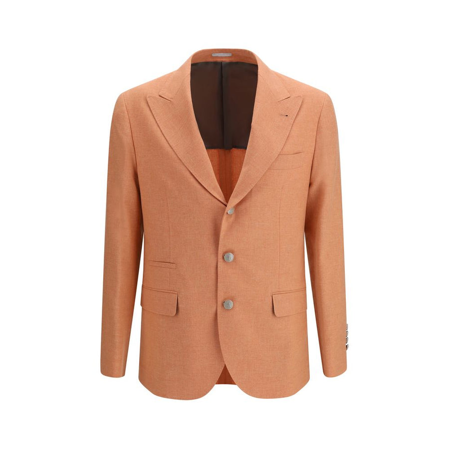 Orange Wool Oves Aries Blazer