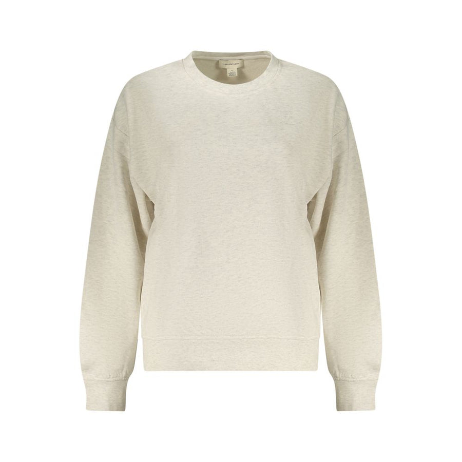 Gray Cotton Women's Sweatshirt