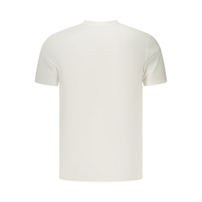 White Cotton Men's T-Shirt