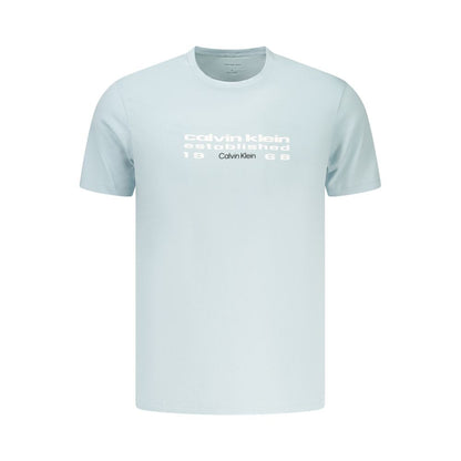 Azzurro Cotton Men's T-Shirt
