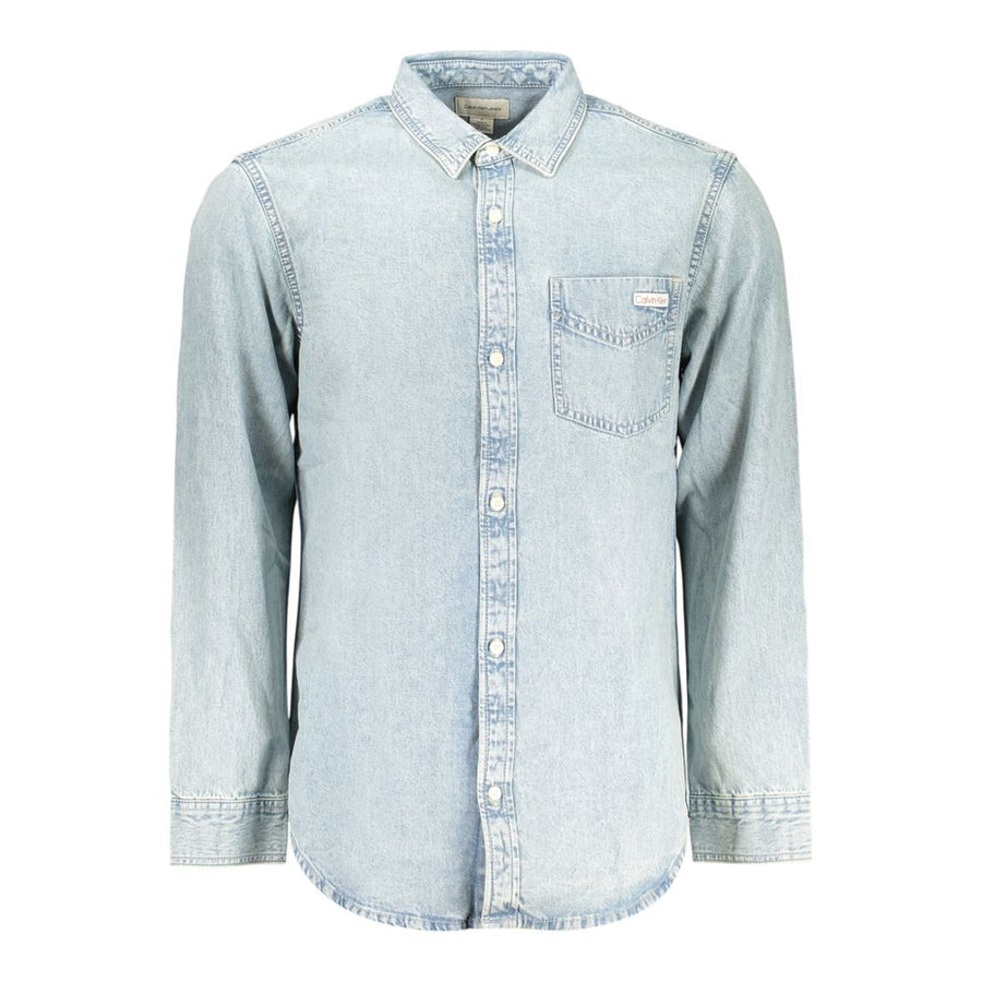 Azzurro Cotton Mens Shirt