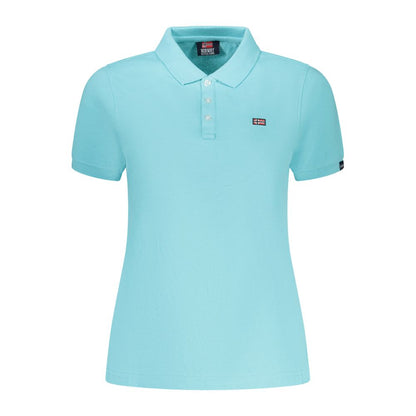 Azzurro Cotton Womens Polo