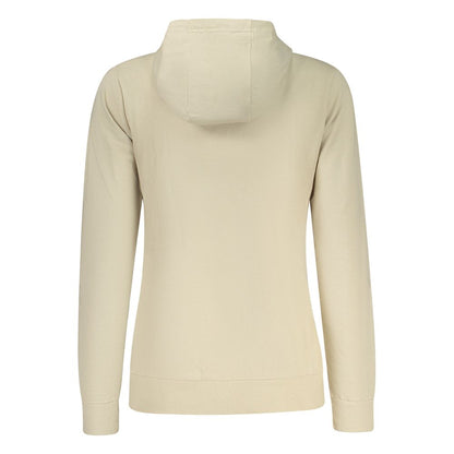 Beige Cotton Women's Sweatshirt