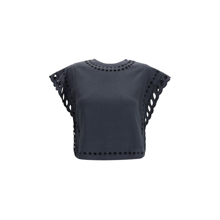 Black Cotton T-Shirt
