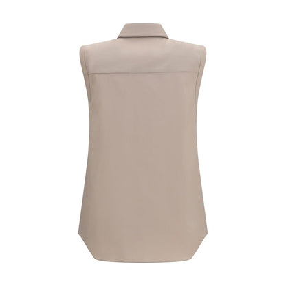 Beige Cotton Shirt