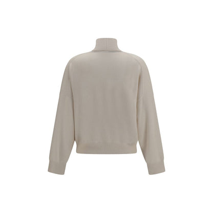 Beige Cashmere Sweater
