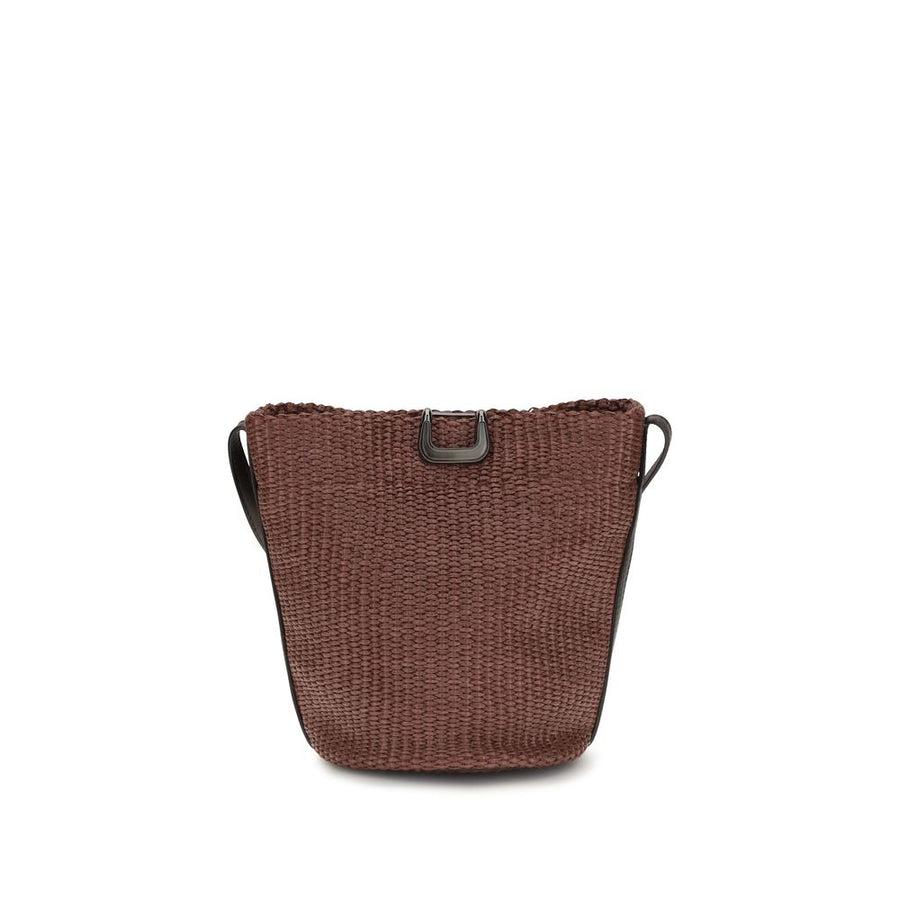 Bordeaux Cotton Backet Bag