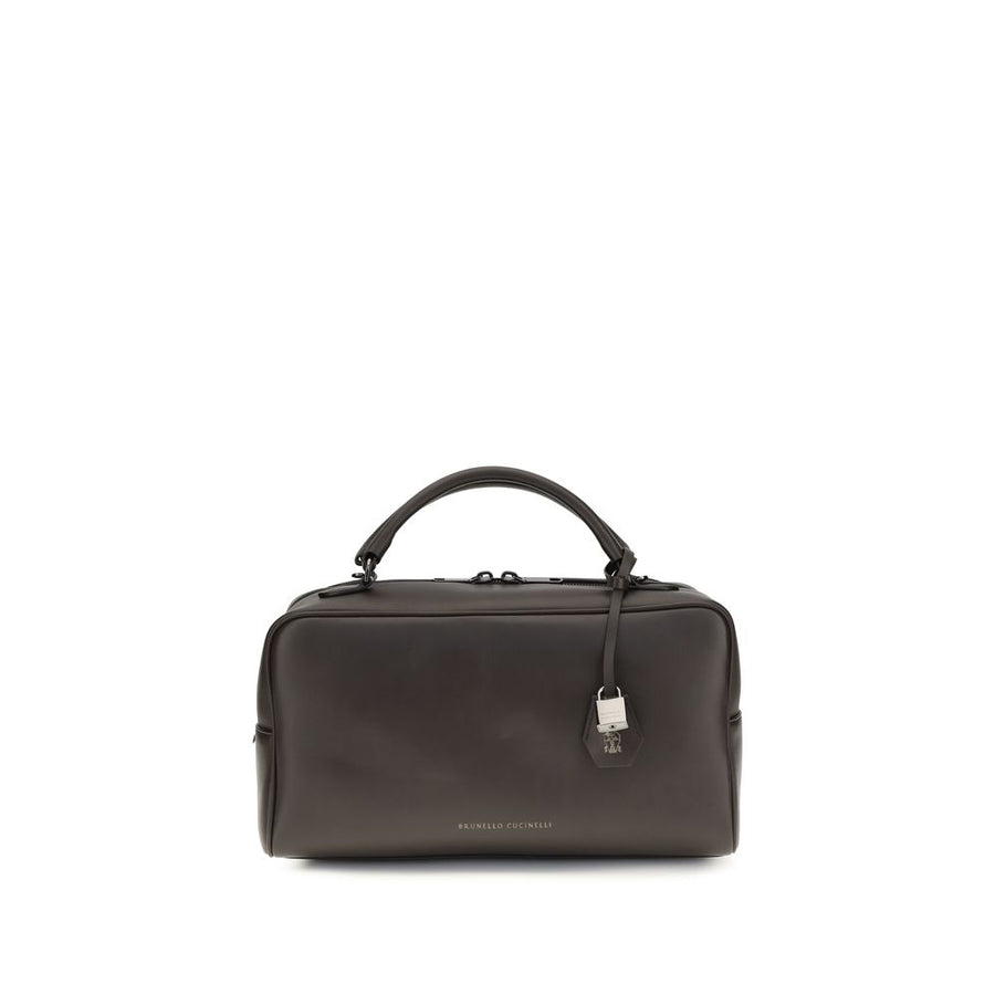 Brown Calf Leather Bos Taurus Handbag