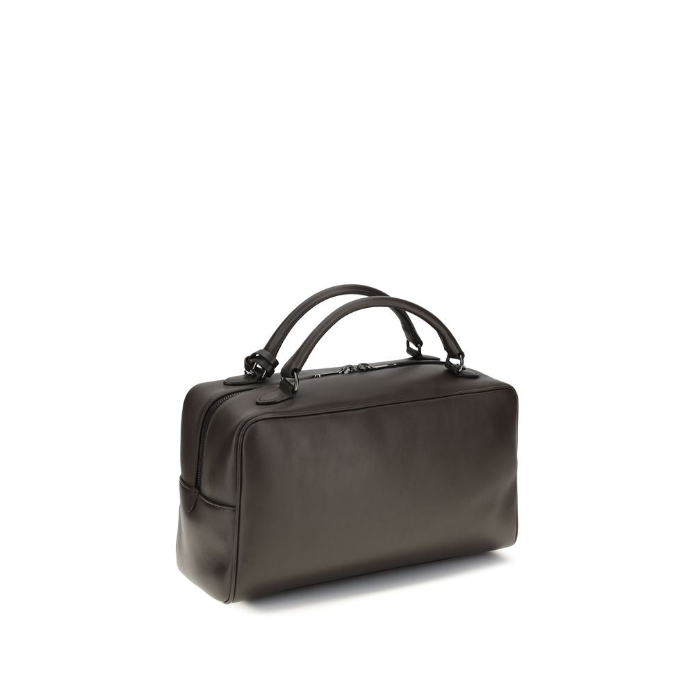 Brown Calf Leather Bos Taurus Handbag