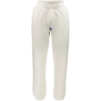White Cotton Men's Trouser