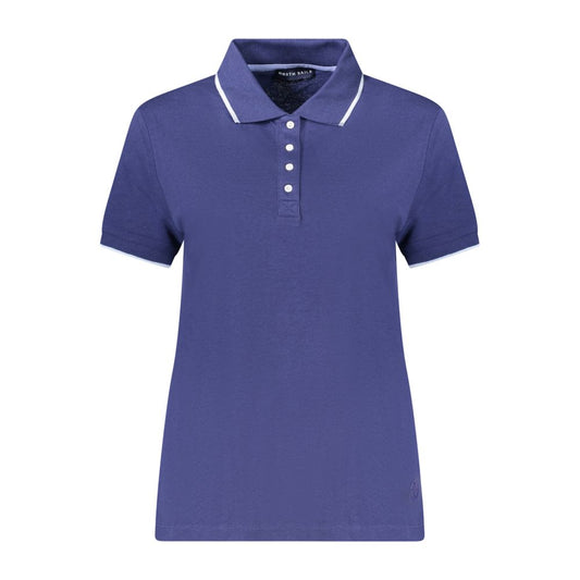 Blue Modal Womens Polo
