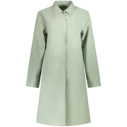 Green Cotton Coat
