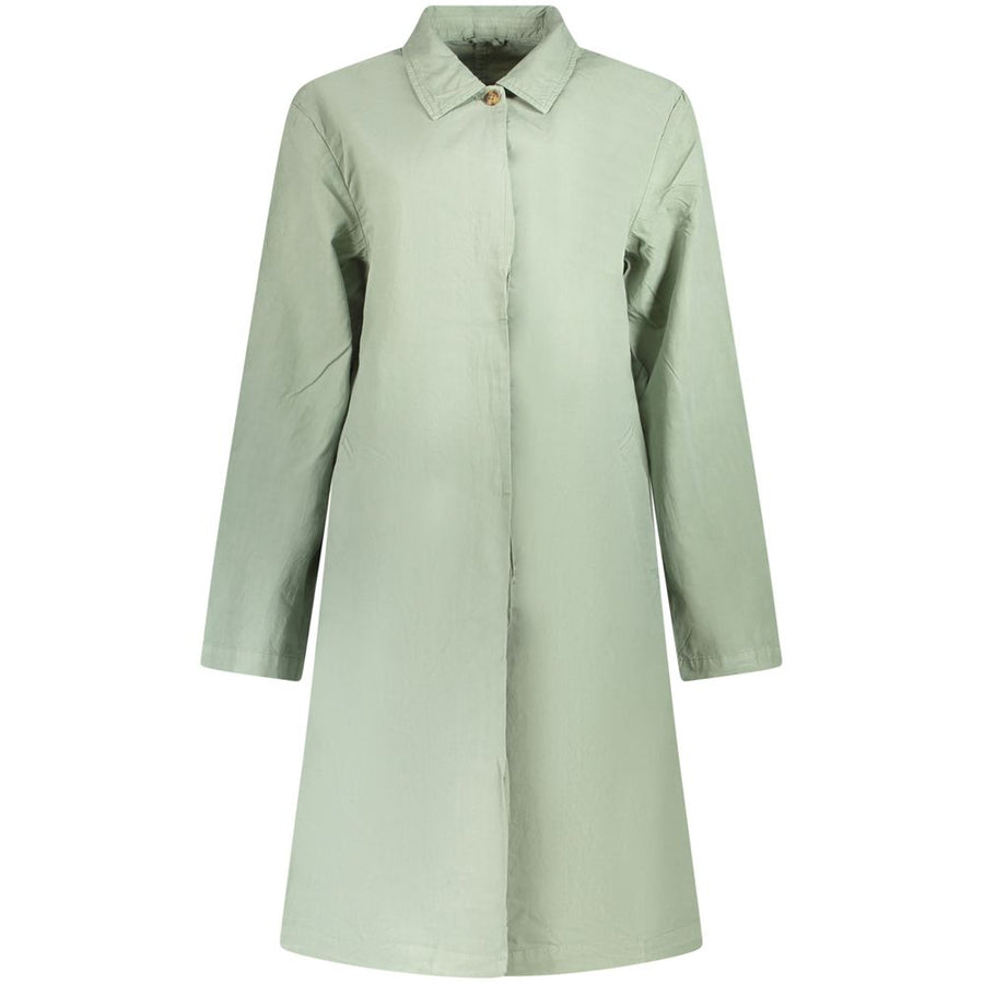 Green Cotton Coat