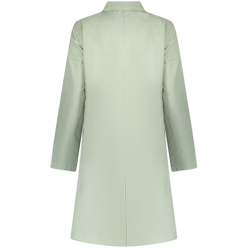 Green Cotton Coat