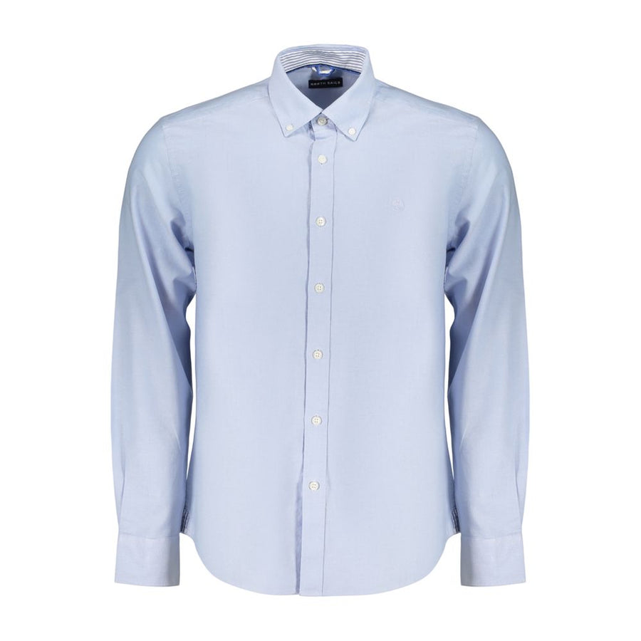 Azzurro Cotton Men's Shirt