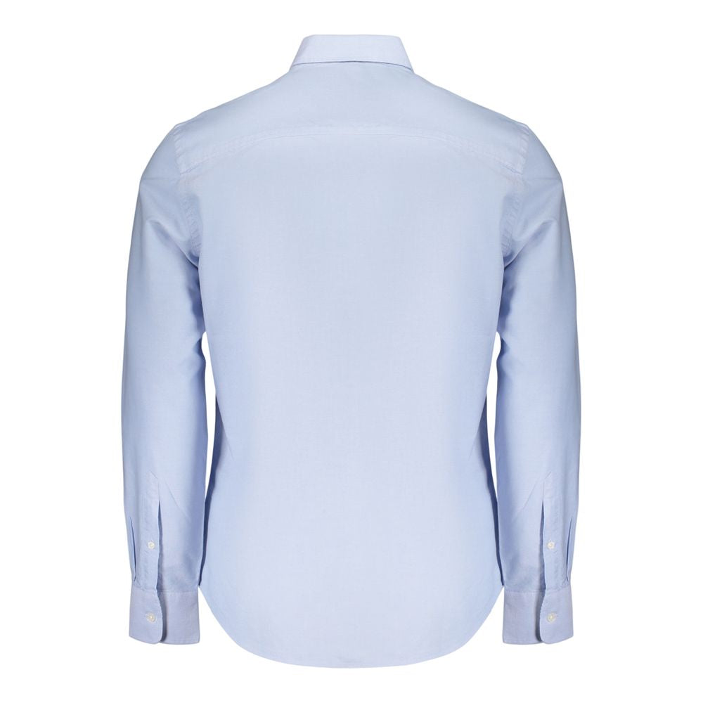Azzurro Cotton Men's Shirt