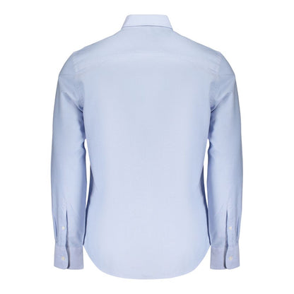 Azzurro Cotton Men's Shirt