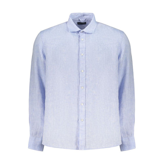 Azzurro Linen Mens Shirt