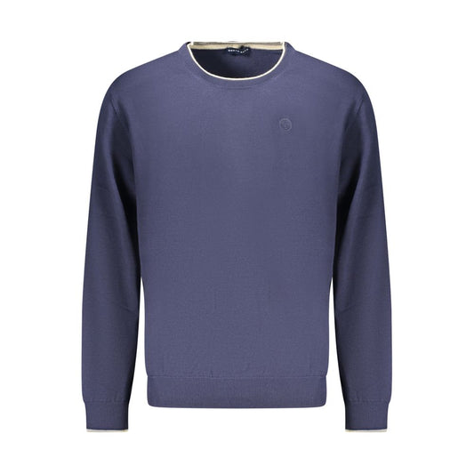 Blu Cotton Uomo Shirt