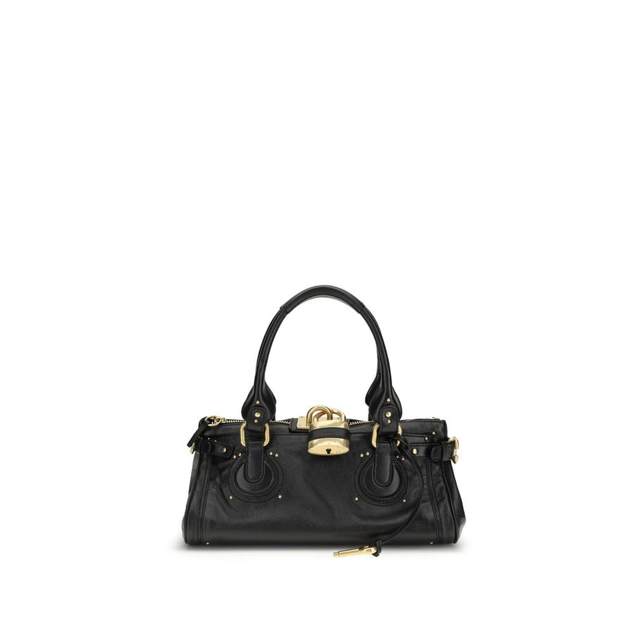 Black Buffalo Leather Shoulder Bag