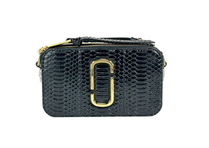 Marc Jacobs The Snapshot Snake Skin Crossbody Bag