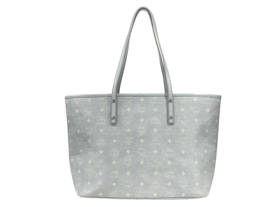 MCM Aren Leather Shoulder Tote Bag