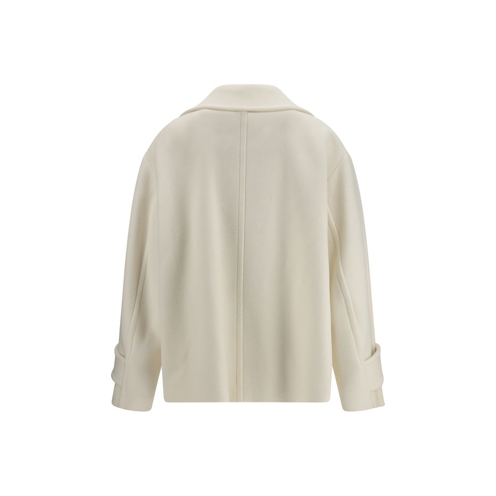 White Wool Oves Aries Coat