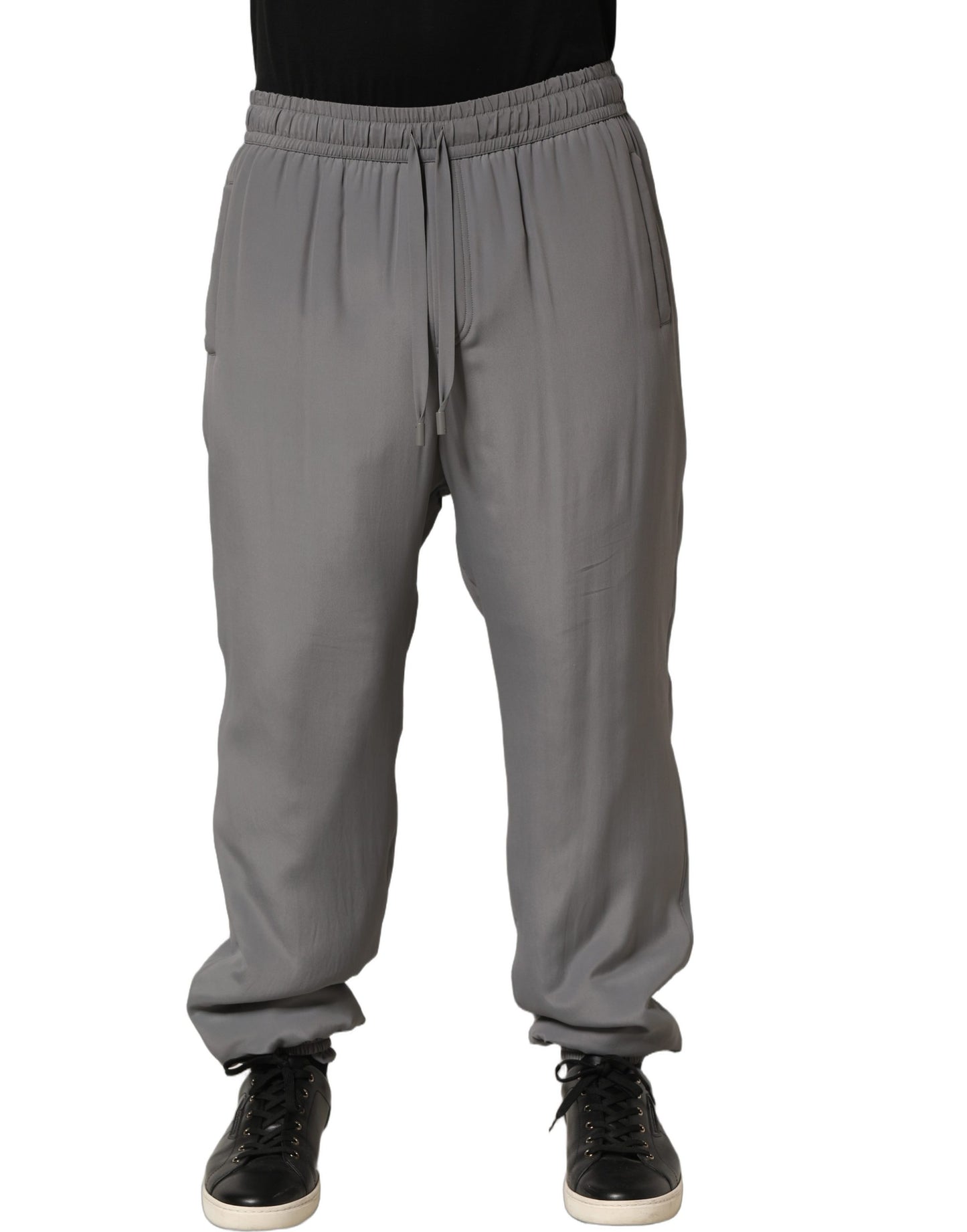 Gray Cotton Jogger Sweatpants Trouser Pants