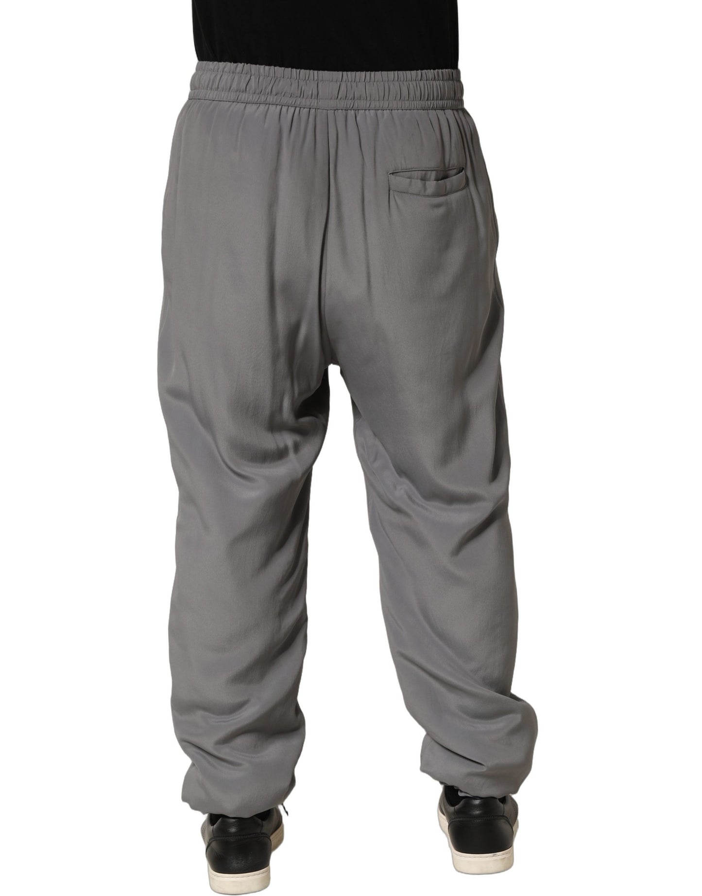 Gray Cotton Jogger Sweatpants Trouser Pants