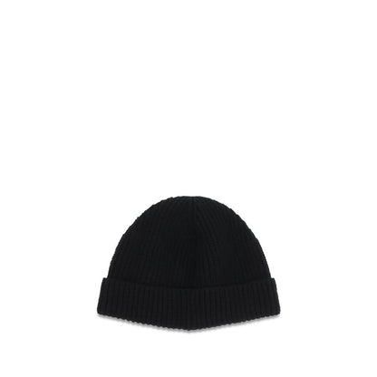 Black Cashmere Beanie